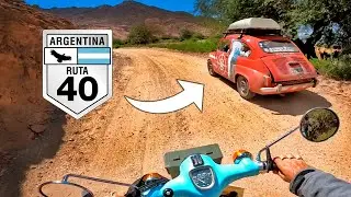 OTRO DIA EPICO!!! MANEJO ESTE FIAT 600 POR LA RUTA 40👀🙌 | CACHI🇦🇷