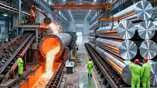 Inside the Steel Pipe Factory &ndash; How Molten Metal Becomes Industrial Infrastructure Full Process