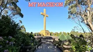 Mount Macedon Memorial Cross || [4K] Ambient Walk