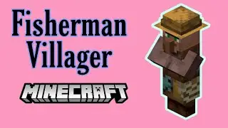 How To Make Fisherman Villager In Minecraft | Minecraft Tutorial