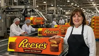 Inside the Classic Reese&rsquo;s Factory: Ina Garten&rsquo;s American Candy Favorite (Full Process)