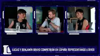 Benjamin and Lucas Bravo will represent River in a tournament at FC Barcelona