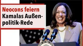 Neokonservative feiern Kamalas au&szlig;enpolitische Rede