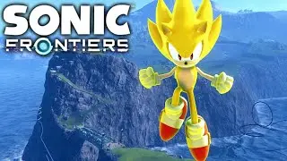Playable Super Sonic in Sonic Frontiers! (With Flight)