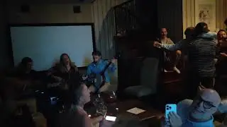Audrey Macalpine and The Cherry Pickers perform Country Roads, Kyiv, Ukraine, July 17, 2025