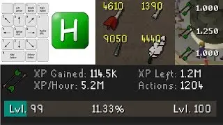 Guide: Remapping Mousekeys for INSANE Fletching EXP(Read Pinned comment, this is LEGAL)