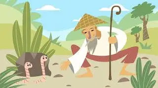 The Hermit and the Two Worms-Storytelling Podcast for Kids:E331
