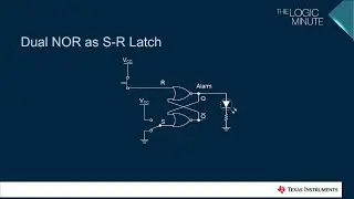 Design an Alarm / Tamper Circuit with an S-R Latch