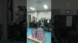 DYM Laminated toothpaste material Automatic butt splice nonstop printing equipment installed on CI