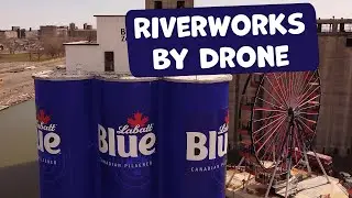 Buffalo Riverworks by Drone - DJI Mini 2 Drone 2.7K-24fps