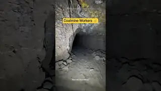 World Most Dangerous Job | Coal Mine 😱 #shorts
