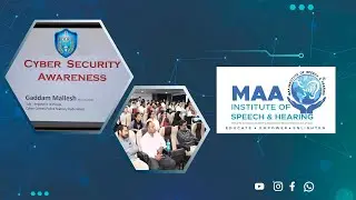 Cyber Security awareness @BSCSPEECHHEARING