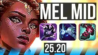 MEL vs RENEKTON (MID) | Dominating | EUNE Master | 25.20