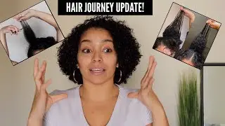 My Natural Hair Texture Is BACK! | Hair Journey Update