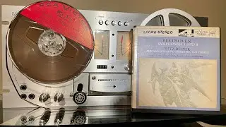 Beethoven: Symphonies 1 and 9 - Reiner - The Chicago Symphony Orchestra & Chorus SIDE B Reel to Reel
