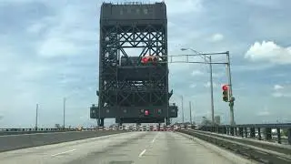 Latest Vertical Lift Lincoln Highway Bridge New Jersey on 8/21/2020