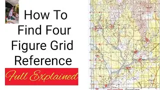 How to Find Four Figure Grid Reference || ICSE Class 10th || Full Explained || Study with Anushi