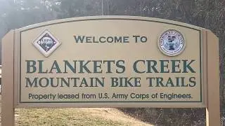 Blankets Creek Mountain Bike Trails, Canton, Georgia