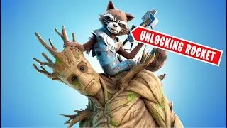How to Unlock Groot's Buddy **ROCKET**