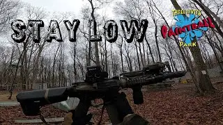 STAY LOW | Three Rivers Paintball March 2025 | CUSTOM Mk18 Mod 0 AEG #airsoft ​