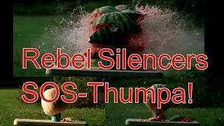 Rebel Silencers SOS Thumpa 50 cal 45 70 Govt 1st Look Lehigh Defense 300gr CF and 305gr XP