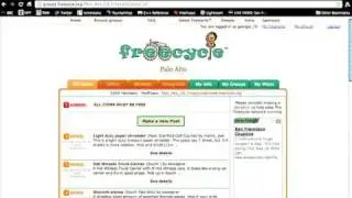 Freecycle and the Gift Economy