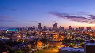New Orleans Downtown Skyline