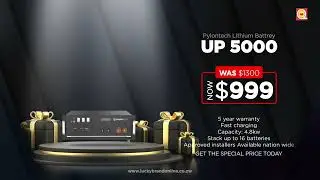 UP5000 Pylontech Battery plus 5 Years Warranty