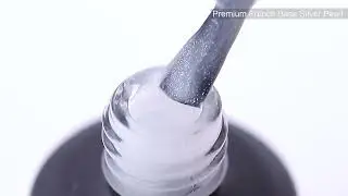 GLOSS Premium French Base Silver Pearl - камуфлирующая база, 11 мл