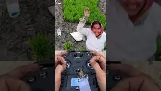 Drone Prank With Villagers 🤣 || Drone Prank Gone Wrong 🤣 || #shorts #drone #prank #funny #comedy