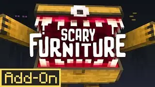 Playing the Scary Furniture Mod | Minecraft