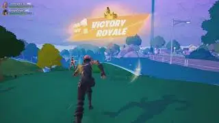won a game of battle royal zero build and got a crown win