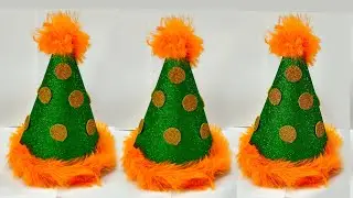 How yo make birthday cap at home || DIY birthday cap ideas