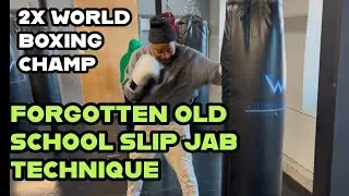 2X Heavyweight Boxing Champion of the World Forgotten Old School Slip Jab Technique