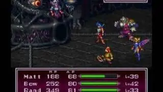 Breath of Fire II - Boss Fight #30: Guardeye x3 and Old Man