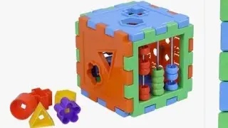 Unboxing video of my baby's Play and learn cube🥰from Ajio🤩 #toysforkids#cube#india#playing#alphabets