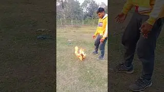 Peparer fire ball 🔥🔥 || #shorts #experiment