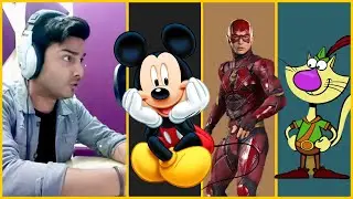 LIVE DUBBING of  MICKEY MOUSE and FLASH Ft. Rajesh Shukla