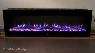 LED Electric Fireplace Fire Flame EL FUEGO