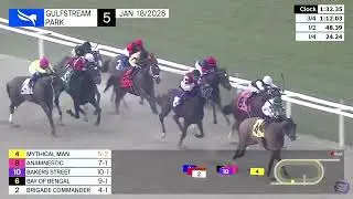 Resumen Gulfstream Park | Domingo 18 Enero 2026