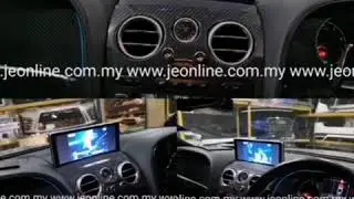 BENTLEY GT J-EMOTION CUSTOM DYNAVIN MIRRORING SYSTEM AND FM MODULE MULTIMEDIA PLAYER AND CAMERA 360