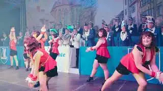 Eleven Kisses der KG Emspünte mit ihrem Showtanz  zum Thema Circus auf der Prinzenproklamation 2025
