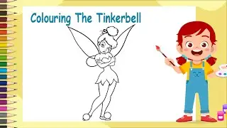 Tinkerbell Coloring Page | Coloring Tinkerbell Disney Fairies  | The Coloring Page