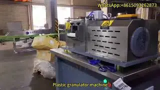 Plastic Granulator Machine | High-Efficiency Plastic Recycling & Size Reduction Equipment | Demo