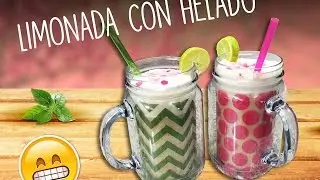 LIMONADA CON HELADO! SUPER FRESCO!