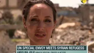 WION Fineprint: Angelina Jolie visits war-torn families at camp in Mosul