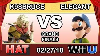 HAT 11 - K9sBruce (Sheik) Vs. BSD | Elegant (Luigi) Grand Finals - Smash 4