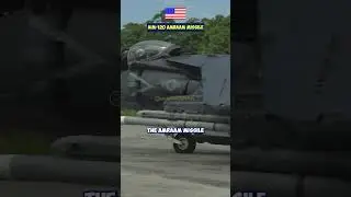 This Is Why The AIM-120 AMRAAM Missile Used By @USMilitary_Is So Advanced #shorts