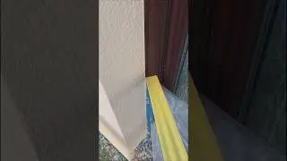 Satisfying Window Trim Finish 🛠️✨