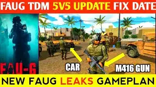 FAUG GAME TDM OFFICIALLY LAUNCHING DATE CONFIRMED ! | FAUG TDM GAMEPLAY | FAUG NEW UPDATE, FAUG GAME